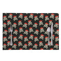 Pirate Skull Crossbones Pattern Print Placemat