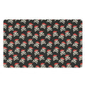 Pirate Skull Crossbones Pattern Print Polyester Doormat