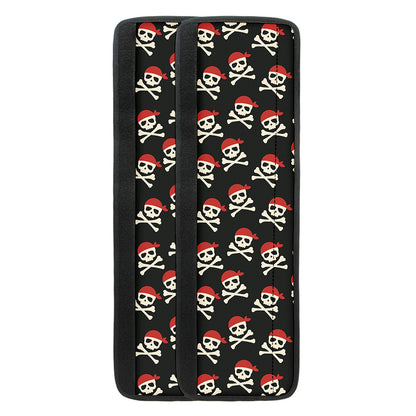 Pirate Skull Crossbones Pattern Print Refrigerator Handle Covers