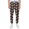 Pirate Skull Crossbones Pattern Print Joggers
