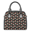 Pirate Skull Crossbones Pattern Print Shoulder Handbag