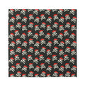 Pirate Skull Crossbones Pattern Print Silk Bandana