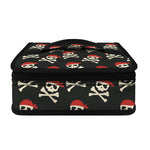 Pirate Skull Crossbones Pattern Print Small Lunch Bag