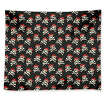 Pirate Skull Crossbones Pattern Print Tapestry