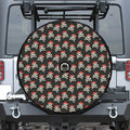 Pirate Skull Crossbones Pattern Print Tire Cover With Camera Hole