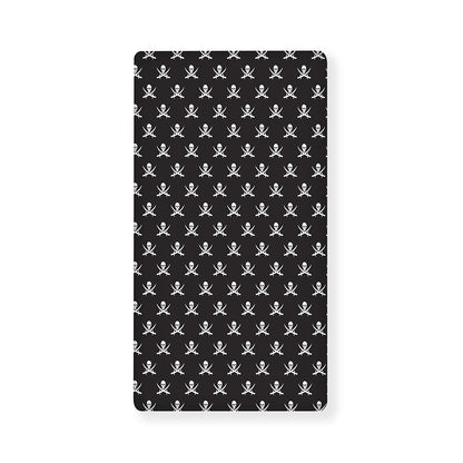 Pirate Skull Symbol Pattern Print Baby Crib Sheet