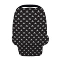 Pirate Skull Symbol Pattern Print Baby Seat Cover