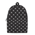 Pirate Skull Symbol Pattern Print School Backpack