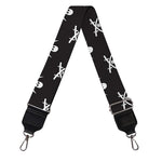 Pirate Skull Symbol Pattern Print Bag Strap