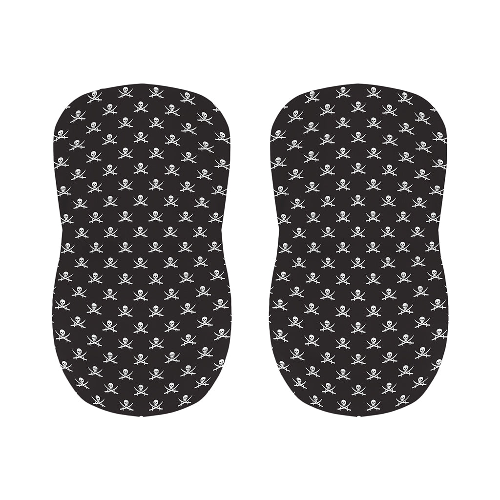 Pirate Skull Symbol Pattern Print Bar Stool Covers