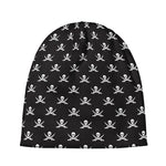 Pirate Skull Symbol Pattern Print Beanie