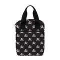 Pirate Skull Symbol Pattern Print Bible Tote Bag