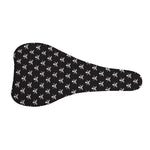 Pirate Skull Symbol Pattern Print Bicycle Seat Cover