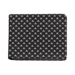 Pirate Skull Symbol Pattern Print Bifold Wallet