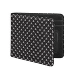 Pirate Skull Symbol Pattern Print Bifold Wallet