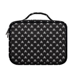 Pirate Skull Symbol Pattern Print Briefcase Bible Bag
