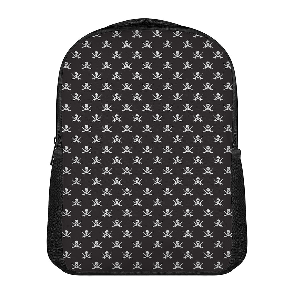 Pirate Skull Symbol Pattern Print Casual Backpack