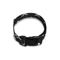 Pirate Skull Symbol Pattern Print Dog Collar