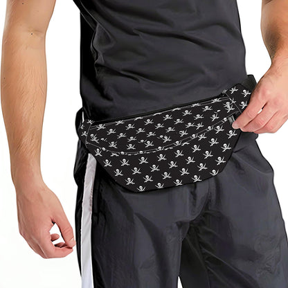 Pirate Skull Symbol Pattern Print Fanny Pack