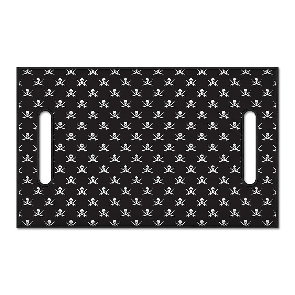 Pirate Skull Symbol Pattern Print Golf Cart Seat Cover