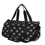Pirate Skull Symbol Pattern Print Gym Bag