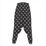 Pirate Skull Symbol Pattern Print Hammer Pants