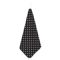 Pirate Skull Symbol Pattern Print Hand Towel