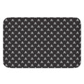 Pirate Skull Symbol Pattern Print Indoor Door Mat