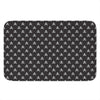 Pirate Skull Symbol Pattern Print Indoor Door Mat