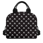 Pirate Skull Symbol Pattern Print Insulated Lunch Bag