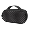 Pirate Skull Symbol Pattern Print Portable Cooler Travel Case