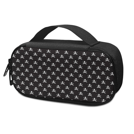 Pirate Skull Symbol Pattern Print Insulin Cooler Travel Case