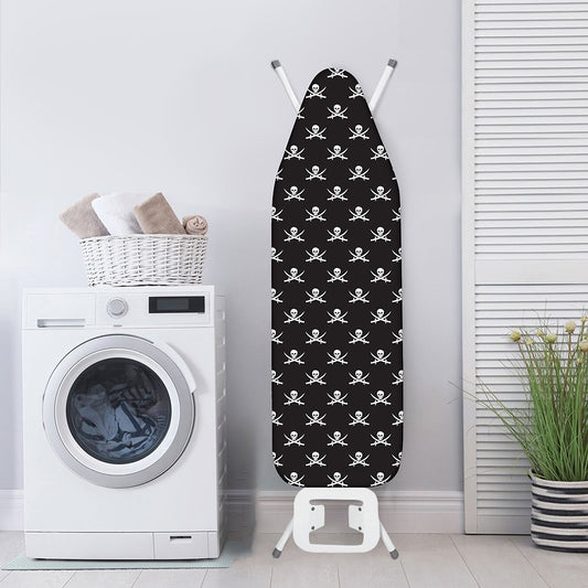 Pirate Skull Symbol Pattern Print Ironing Board Cover