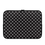 Pirate Skull Symbol Pattern Print Laptop Sleeve