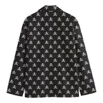 Pirate Skull Symbol Pattern Print Men's Blazer