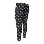 Pirate Skull Symbol Pattern Print Men's Compression Pants