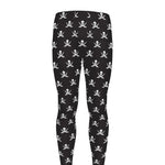 Pirate Skull Symbol Pattern Print Men's leggings