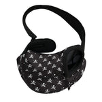 Pirate Skull Symbol Pattern Print Pet Sling Carrier