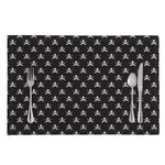 Pirate Skull Symbol Pattern Print Placemat