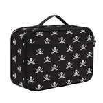 Pirate Skull Symbol Pattern Print Portable Lunch Bag