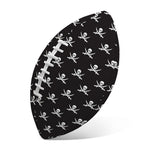 Pirate Skull Symbol Pattern Print Rugby Ball