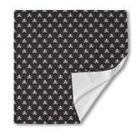 Pirate Skull Symbol Pattern Print Silk Bandana