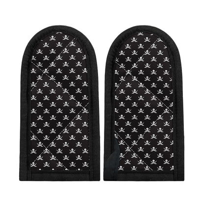 Pirate Skull Symbol Pattern Print Skillet Handle Cover