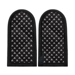 Pirate Skull Symbol Pattern Print Skillet Handle Cover