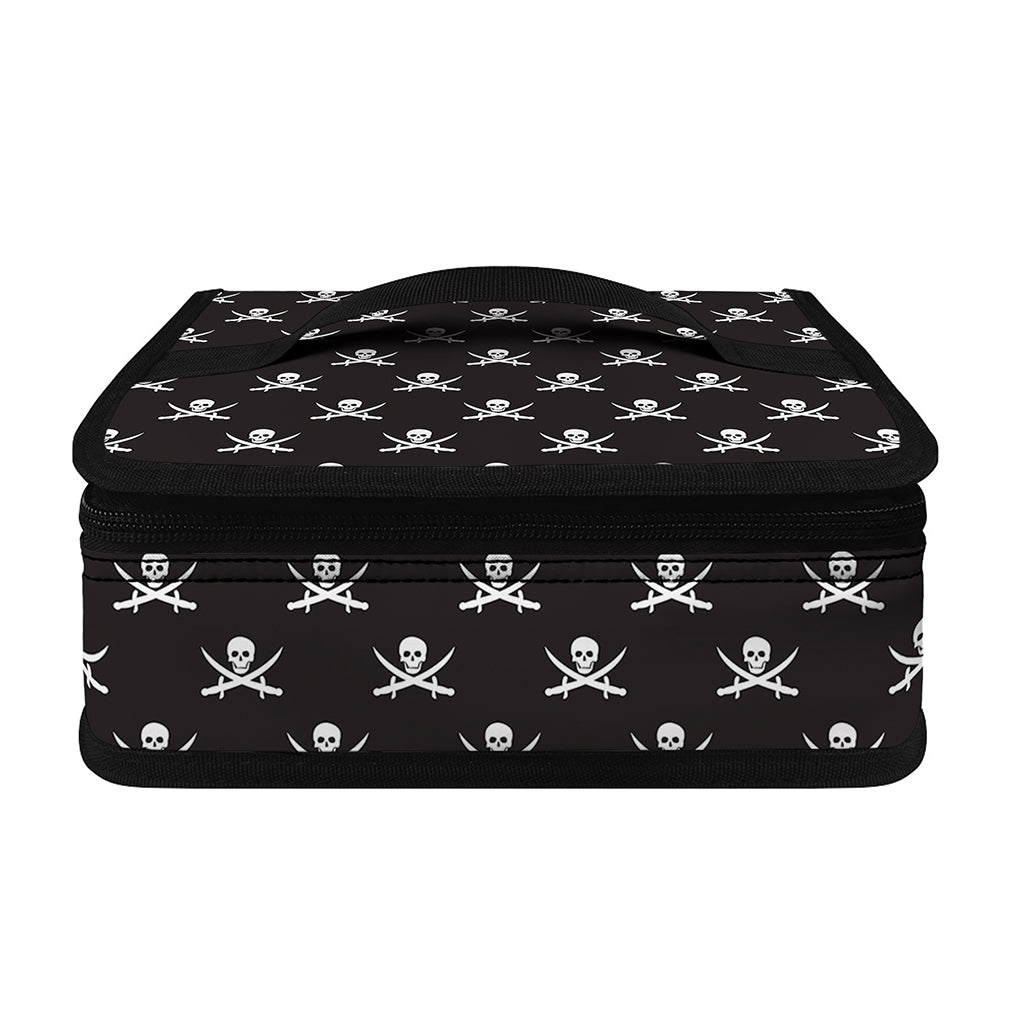 Pirate Skull Symbol Pattern Print Small Lunch Bag