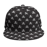 Pirate Skull Symbol Pattern Print Snapback Cap