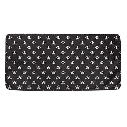 Pirate Skull Symbol Pattern Print Towel