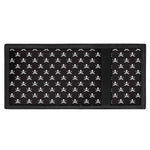 Pirate Skull Symbol Pattern Print Trifold Wallet