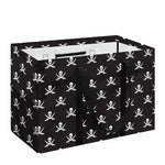Pirate Skull Symbol Pattern Print Utility Tote Bag