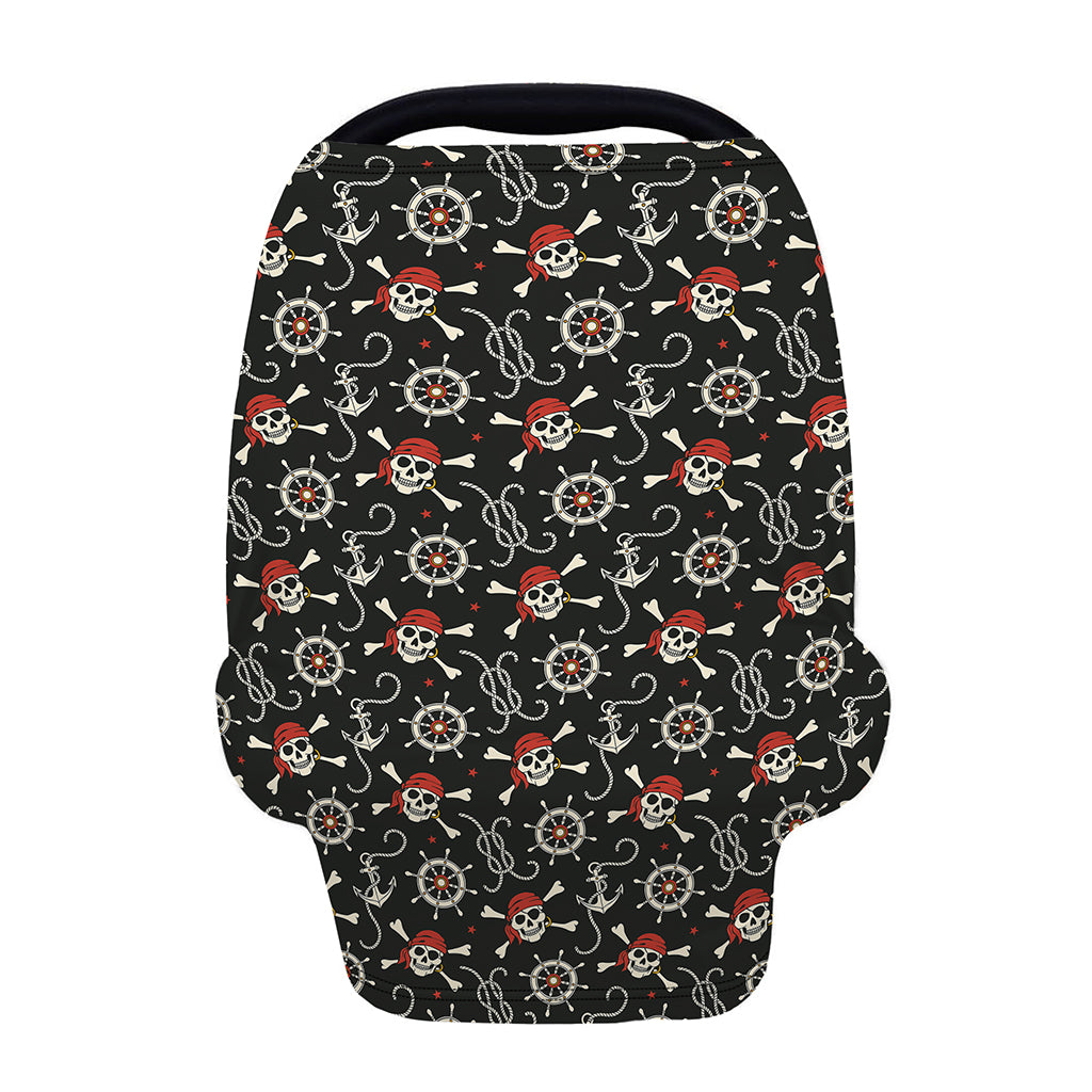 Pirate Theme Pattern Print Baby Seat Cover